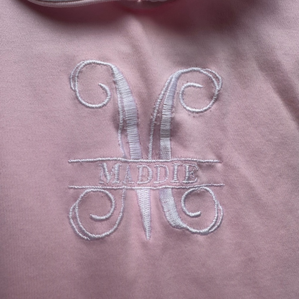 Pink Monogrammed Shirt